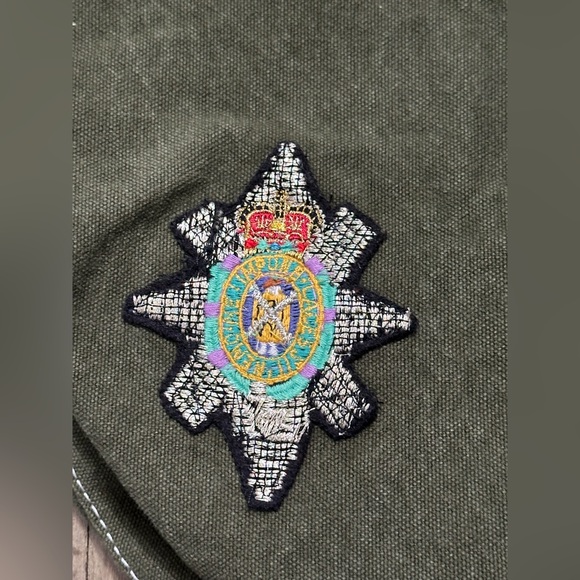 NWT Free People Been There Badge Tote Bag - One Size - Green - Picture 8 of 14